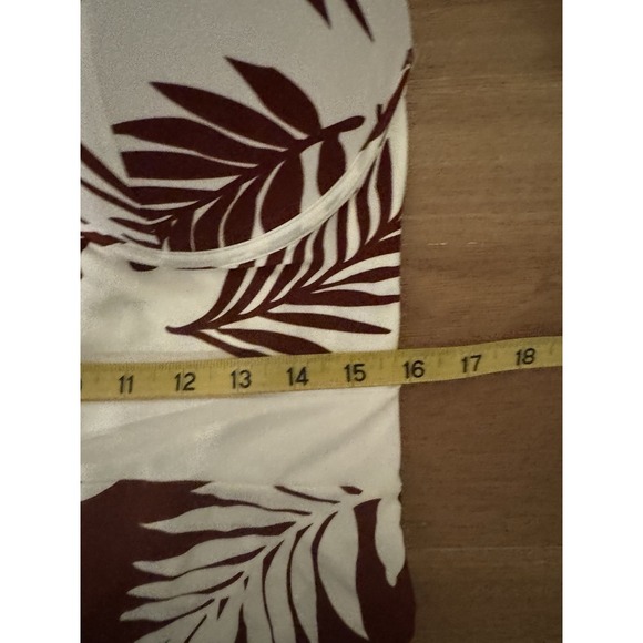 Swimsuits For All Gabifresh One Piece Brown Floral Size 18 D/DD NWT - Picture 9 of 11